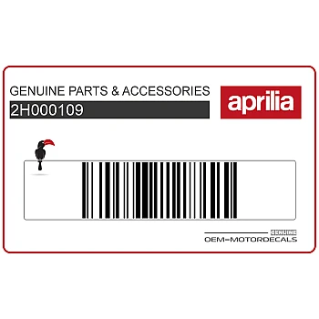 Naklejka na tylną owiewkę / zadupek, prawa strona