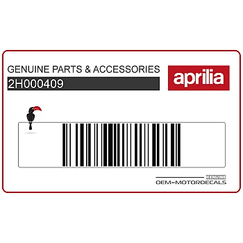 Frame decal, right side