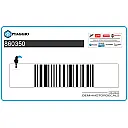 Kontpaneel sticker, linkerkant