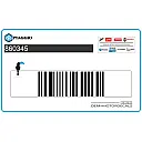 Kontpaneel sticker, rechterkant