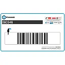 Kontpaneel sticker, linkerkant