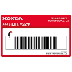 Pegatina para guardabarros delantero, lado derecho