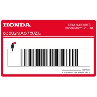 HONDA Graphique de carénage latéral CBR, côté droit 83602-MAS-750ZC