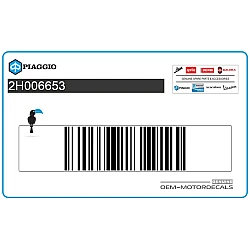 Adesivo pannello laterale, lato destro