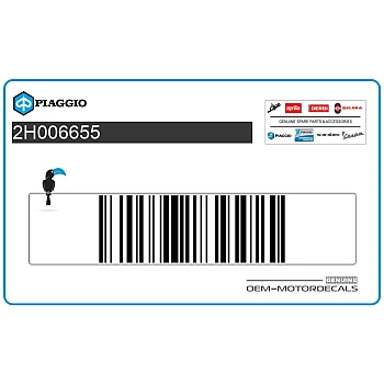 Naklejka na osłonę ramy, prawa strona