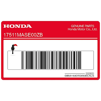 Fuel tank CBR stripe, right side