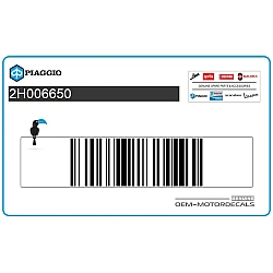 Autocollant de garde-boue avant, côté droit