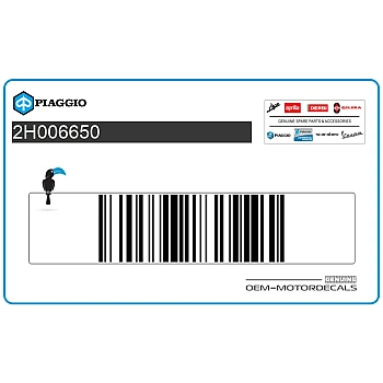 Naklejka na przedni błotnik, prawa strona