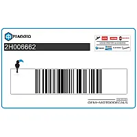 PIAGGIO GROUP Naklejka, prawa strona 2H006662