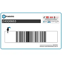 PIAGGIO GROUP Aufkleber, Linke Seite 2H006663