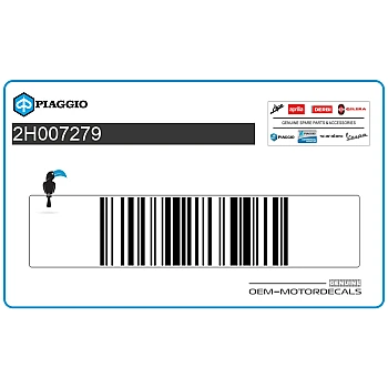 Naklejka na zbiornik, prawa strona