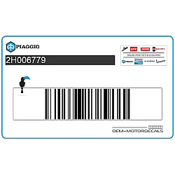 Autocollant de capot de cadre, côté droit