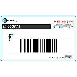 Autocollant de garde-boue avant, côté droit