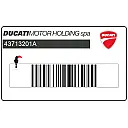 Front fender decal, left side