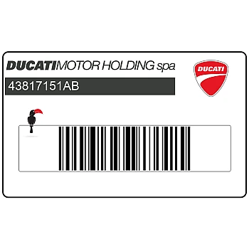 Autocollant de carénage supérieur avant, côté gauche