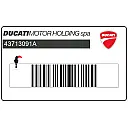 Voorspatbord sticker, rechterkant