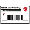 Voorspatbord sticker, linkerkant