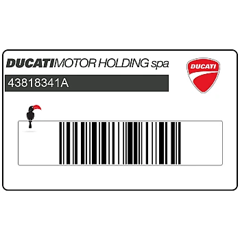 Adesivo posteriore coda carena, lato sinistro