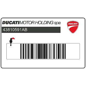 Belly pan decal, left side