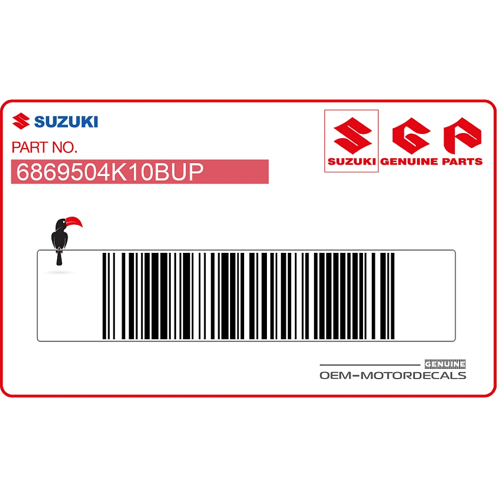 Suzuki-6869504K10BUP