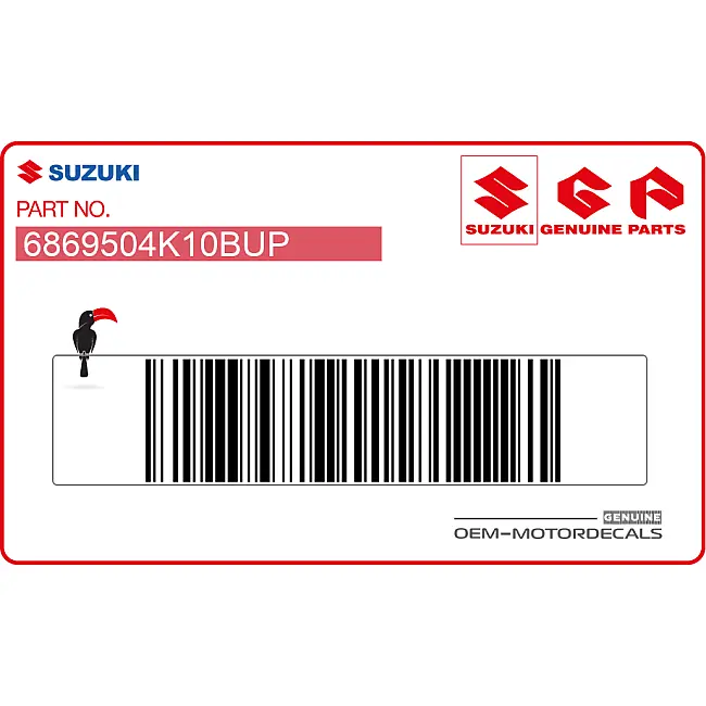 Suzuki-6869504K10BUP