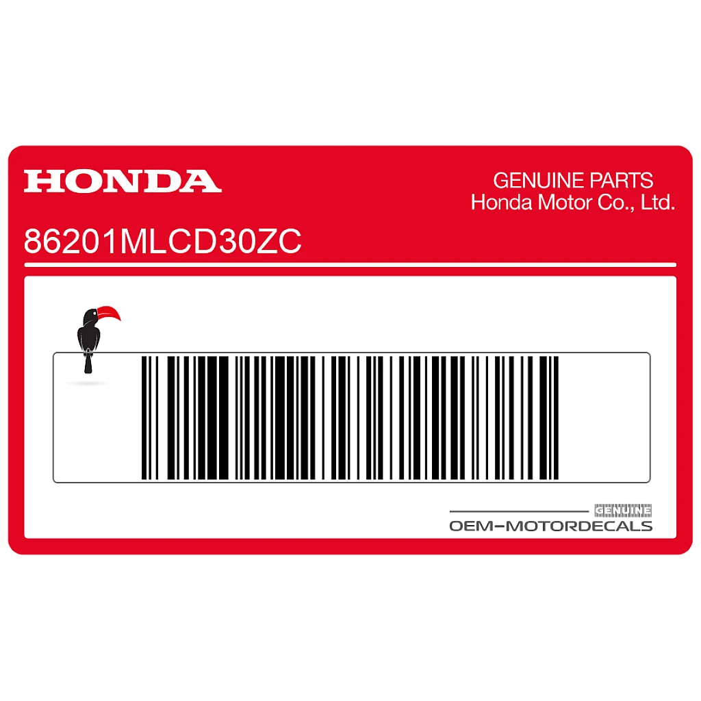 Honda-86201MLCD30ZC