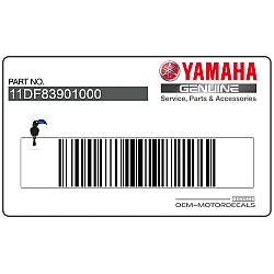 Adesivi carena anteriore superiore, set