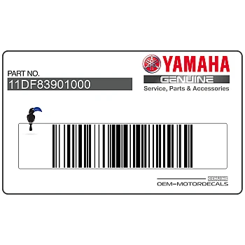 Adesivi carena anteriore superiore, set