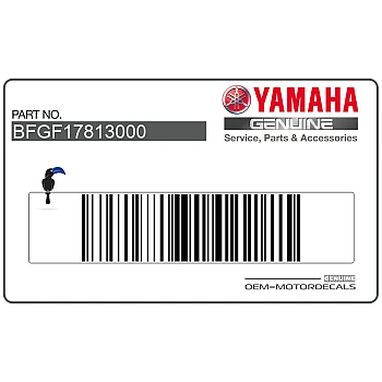 Framecover sticker, linkerkant