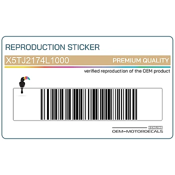 Seitenverkleidung Aufkleber Satz, Rechte Seite