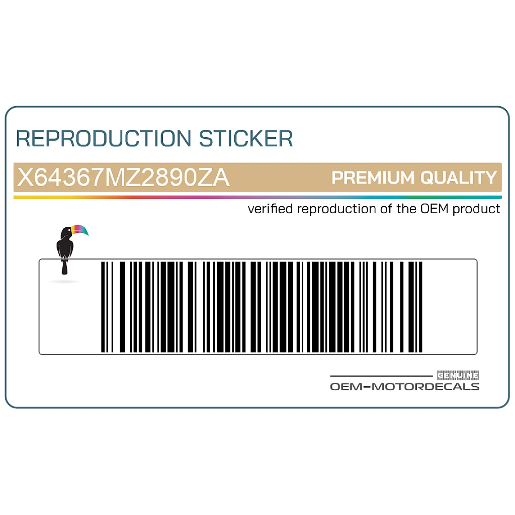 Honda-64367MZ2890ZA