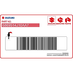 GSX-R Seitenverkleidung Grafik, linke Seite