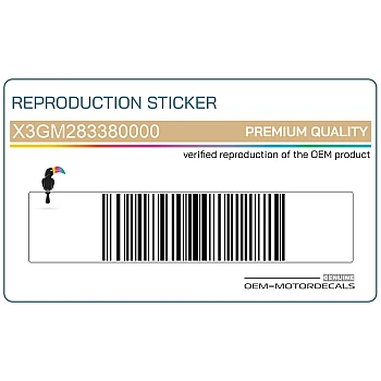 Pegatina para panel lateral, lado derecho