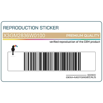 Juego de pegatinas para panel lateral , lado derecho
