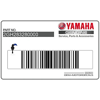 Pegatina para panel lateral, lado izquierdo