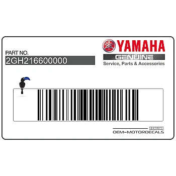 Adesivi posteriore coda carena, set