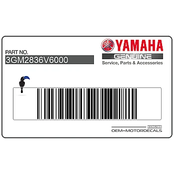 Zijpaneel stickers set, linkerkant