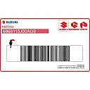 Emblema carena GSX-R, lato sinistro