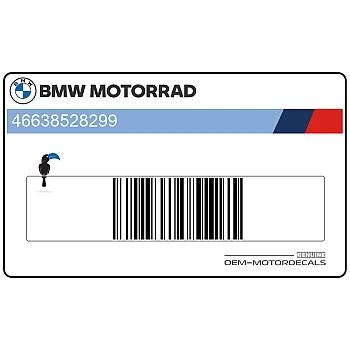 Décor de carénage gauche K1300S, côté gauche