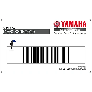 Adesivo carena anteriore superiore, lato destro