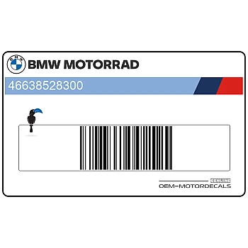 Autocollant carénage droit K1300S