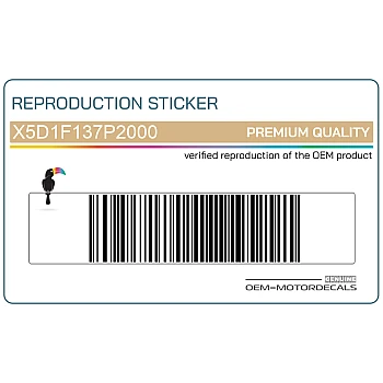 Seitenverkleidung Aufkleber, Rechte Seite