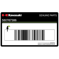 Adesivo pannello laterale, lato sinistro