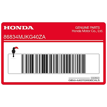 Framecover sticker, linkerkant