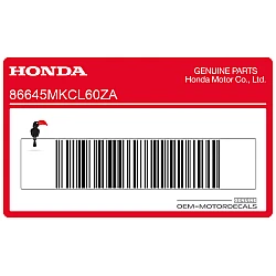 Naklejka na osłonę boczną, prawa strona