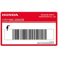 HONDA Grafica CBR per serbatoio, lato destro 17511-MCJ-000ZB