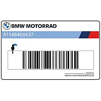 BMW Tank decal , left side 51148406437