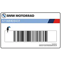BMW Zijpaneel sticker, linkerkant 51148406431