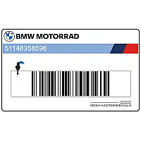 BMW Side cowling decal, right side 51148358596
