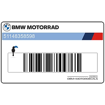 Tail cowl decal, right side